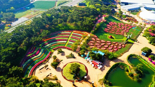 박람회장. 태안군 제공.