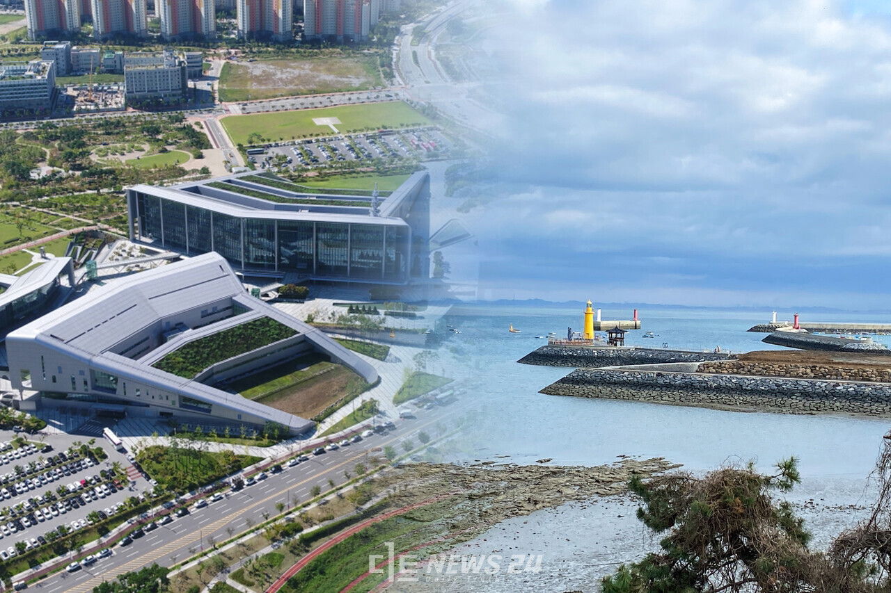 충남도가 추진하는 '부남호 역간척' 사업에는 향후 농어촌공사와 정책적 협의가 관건으로 작용될 것으로 보인다.  현대건설로부터 부남호 관리권을 인계받는 공사의 역할과 도의 정책 방향이 상충되기 때문이다. 자료사진. 