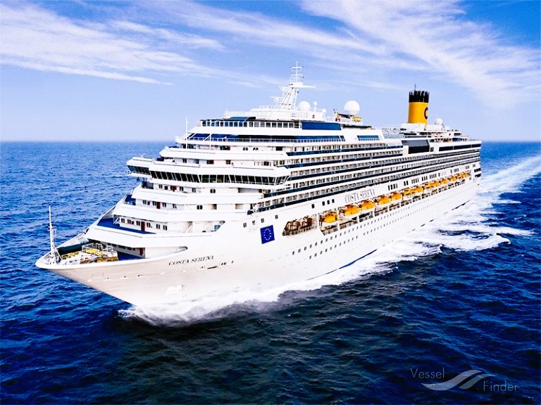 서산시가 출시한 국제 크루즈 여행상품이 출시 한달만에 완판됐다. 코스타 세레나호2. 서산시 제공.