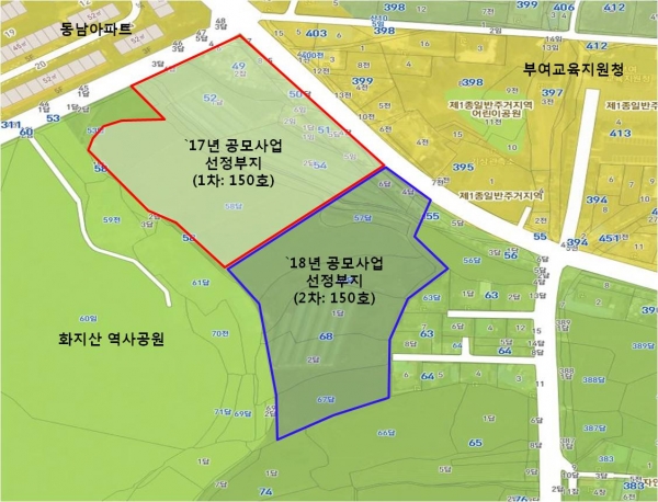 부여군 마을정비형 공공주택 예정지. 자료사진. 