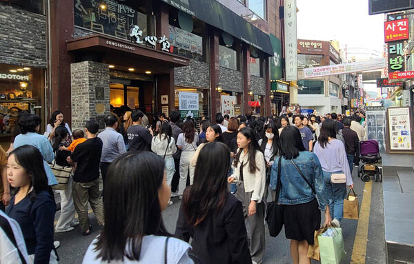 성심당 본점 앞 전경. 자료사진.