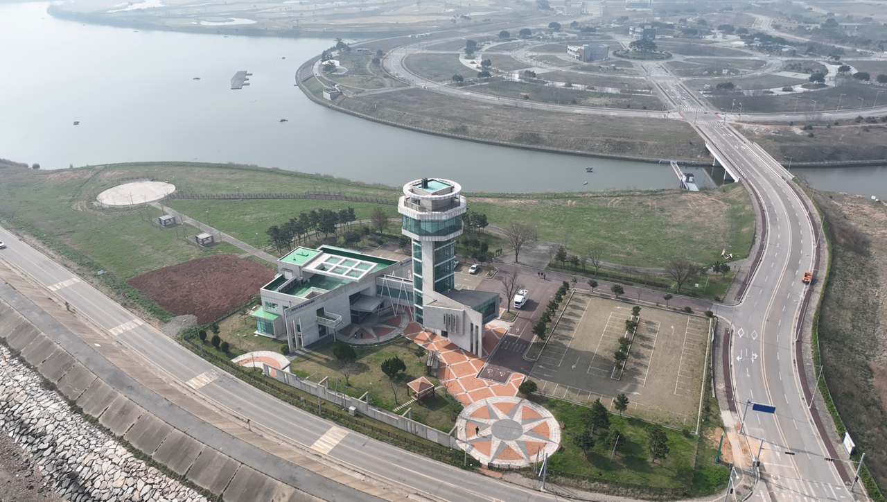 충남도가 도내 첫 드론 공원을 당진시 석문면 드론산업지원센터 일원에 3만㎡ 규모로 조성한다.  사진=충남도