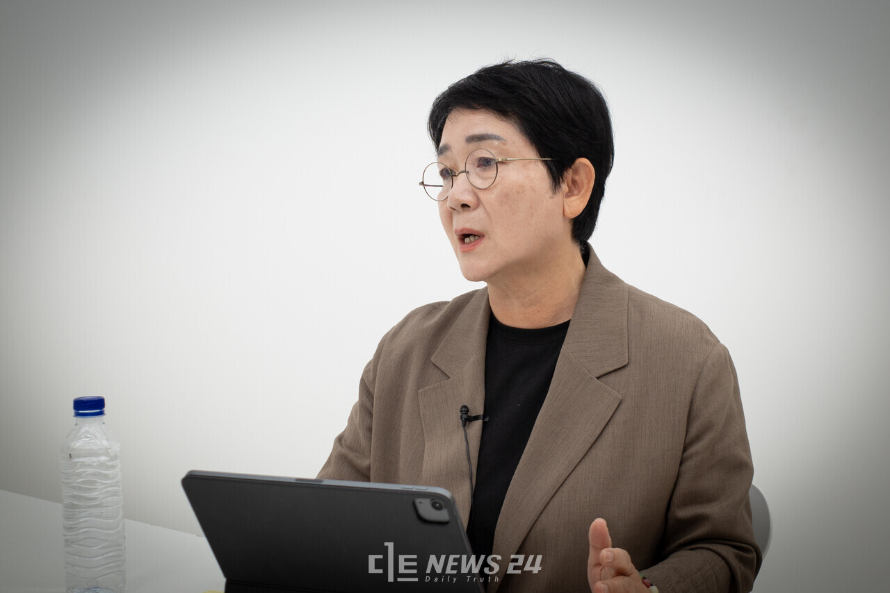 박정현 더불어민주당 최고위원이 28일 디트뉴스와 만나 채상병 특검법 부결에 비판 목소리를 냈다. 