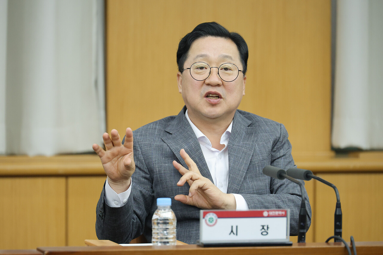 이장우 대전시장. 자료사진. 
