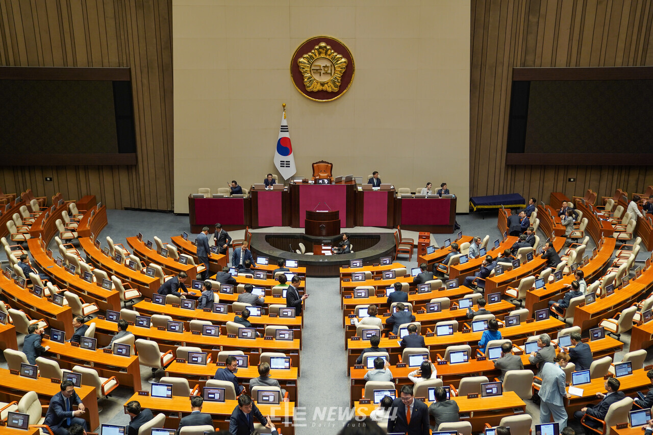 22대 국회 첫 본회의 모습. ⓒ황재돈 기자. 