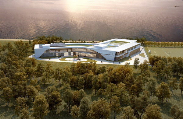 태안 해양치유센터 조감도