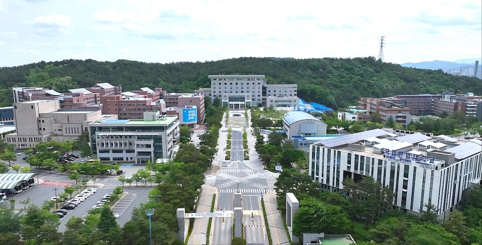한밭대학교 전경.