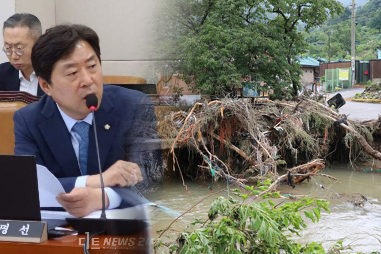 황명선 더불어민주당 국회의원(논산·계룡·금산)이 정부에 충남 금산군 특별재난지역 지정·선포를 촉구했다. 아울러 국무총리와 행정안전부 장관에게 특별재난지역 선포를 촉구하는 건의문을 전달했다. 사진 재편집. 황재돈 기자. 