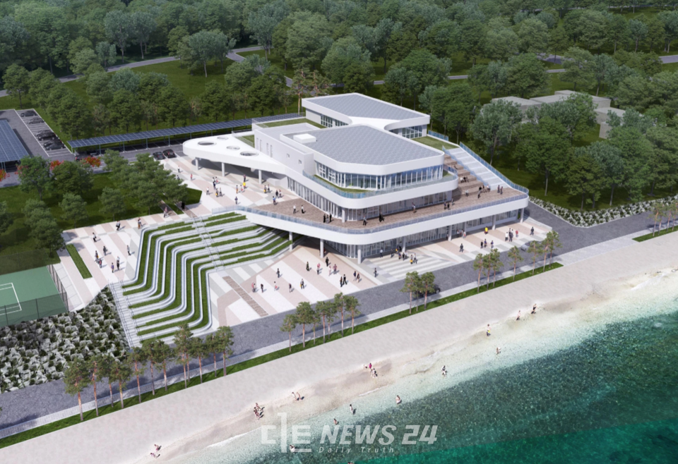 만리포니아 해양레저 안전교육센터 조감도