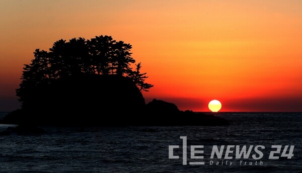 원북면 학암포 붉은노을축제