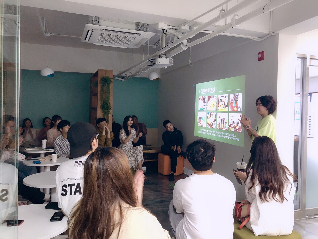 '나와유' 온양점 커뮤니티룸 모습. 아산시 제공