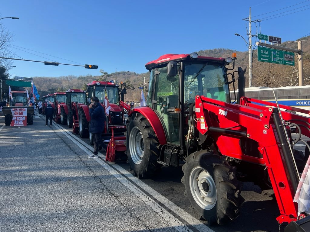 전국농민회 소속 예산군 농민 제공. 