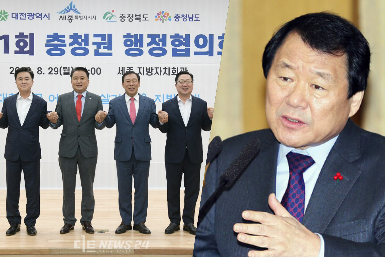 염홍철 한밭대 명예총장이 충청권 원로 정치인이자 행정가 선배로서 충청권 4개 시·도지사의 ‘정치적 중립’을 강조했다