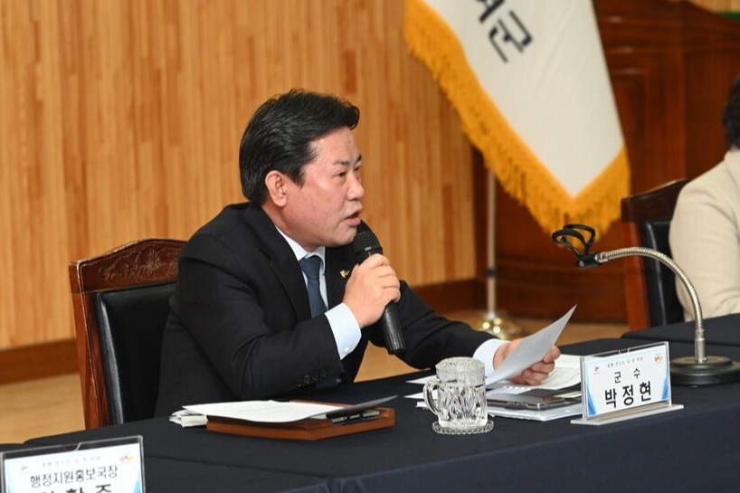 박정현 부여군수. 자료사진. 