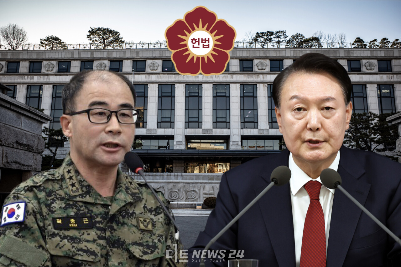 곽종근 전 육군 특수전사령관은 6일 헌법재판소 윤석열 대통령 탄핵심판 6차 변론기일에 증인으로 출석해 “윤 대통령으로부터 국회의원들을 끌어내라는 지시를 받은 것이 맞다”고 밝혔다. 자료사진.