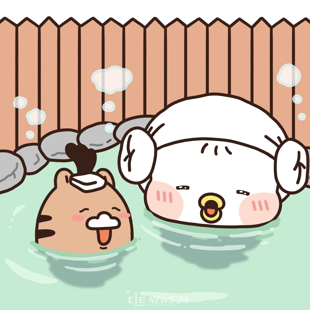 충남도가 귀엽고 친근한 관광 캐릭터 ‘워디’와 ‘가디’의 매력을 담은 이모티콘 46종을 제작해 26일 배포했다.