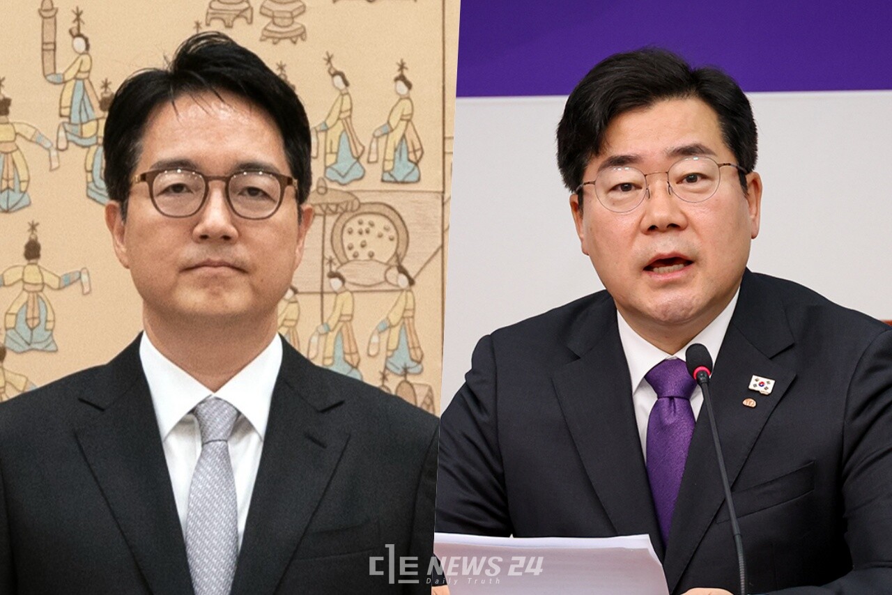 박찬대 더불어민주당 원내대표가 8일 윤석열 대통령을 풀어준 심우정 검찰총장을 겨냥해 "반드시 대가를 치러야 한다"고 경고했다. 자료사진.  