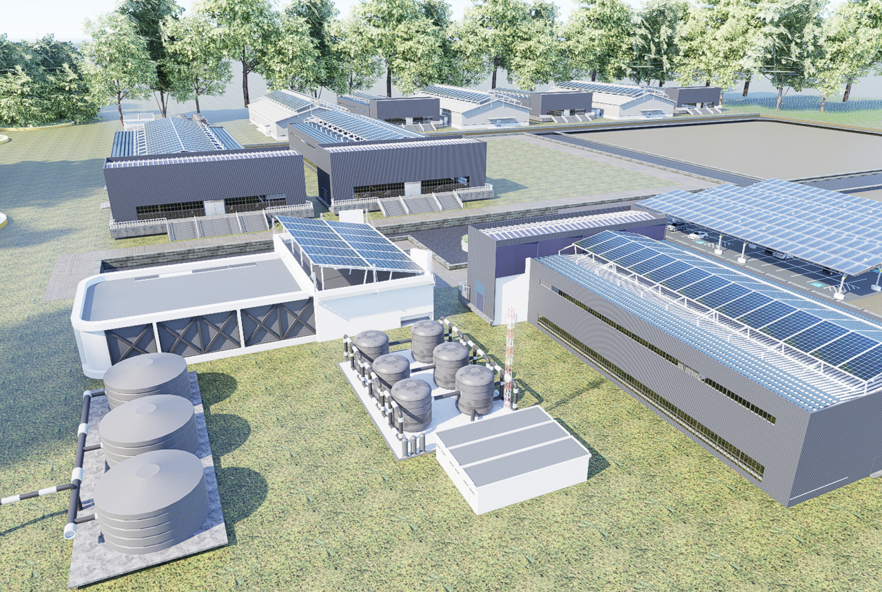 당진시가 해양수산부에서 주관한 ‘스마트양식 클러스터 조성사업’ 공모에 최종 선정됐다. 스마트양식 클러스터 조감도. 당진시