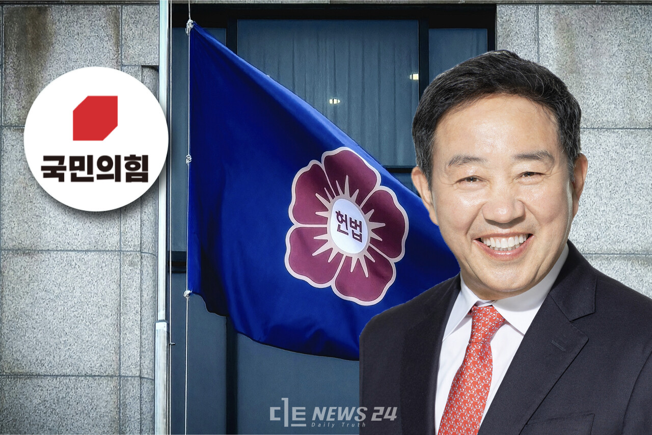 대통령실 시민사회수석 출신 강승규 국민의힘 의원(충남 홍성·예산)이 헌법재판소 윤석열 대통령 탄핵심판을 ‘기각’ 또는 ‘각하’로 전망했다. 이 같은 주장 배경으로 우원식 국회의장의 마은혁 재판관 임명 권한쟁의 심판 청구, 민주당 국무위원 줄탄핵 착수, 문형배·이미선 재판관 임기 등을 언급했는데, 논리적 비약이라는 지적이 나온다. ⓒ황재돈 기자. 