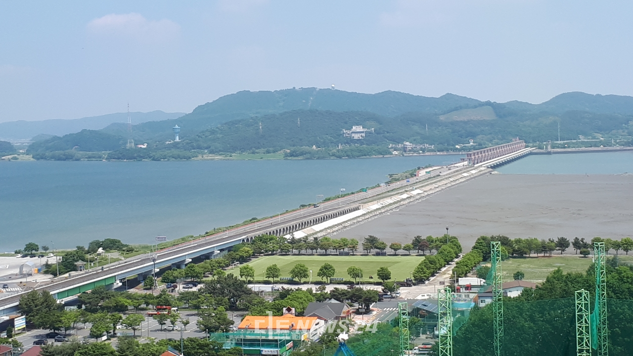 금강하굿둑 모습. 자료사진. 디트뉴스DB. 