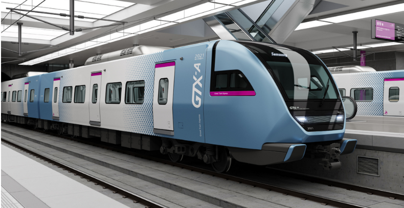 비수도권 최초로 대전, 세종, 충북을 연결하는 광역급행철도(CTX)가 추진된다. 사진은 수도권광역급행열차 GTX(국토교통부 자료사진)