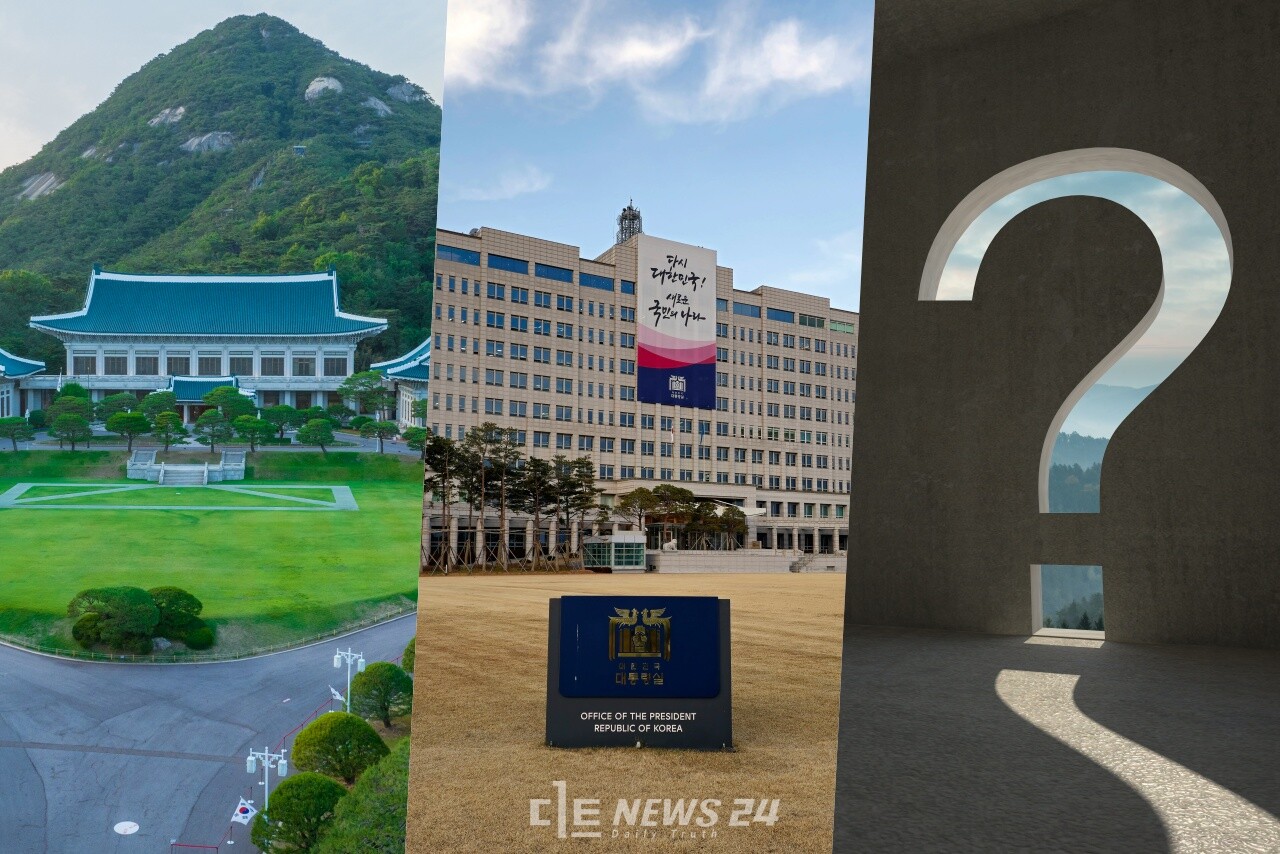 이재명 대통령이 용산 대통령실 시대를 마무리하고 청와대 복귀를 추진한다. 이에 따라 이 대통령이 대선 공약으로 약속한 ‘대통령실 세종 완전 이전’ 계획에도 자연스레 관심이 쏠리고 있다. 그러나 대통령실은 현재로선 청와대 복귀 외 세종 이전 관련 논의는 진행되지 않고 있다고 밝혀, 이 대통령 대선 공약 이행 여부를 둘러싼 지역민의 의구심이 커질 수 있다는 전망이 나온다. ⓒ황재돈 기자.