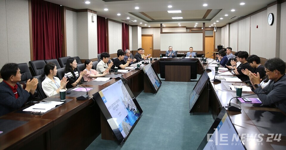 25일, 한서대 서산캠퍼스에서 열린 ‘2025년 제3회 충남 문화관광포럼’ 모습. /한서대