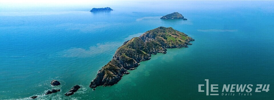 충남 태안군 격렬비열도 항공촬영 모습. /태안군