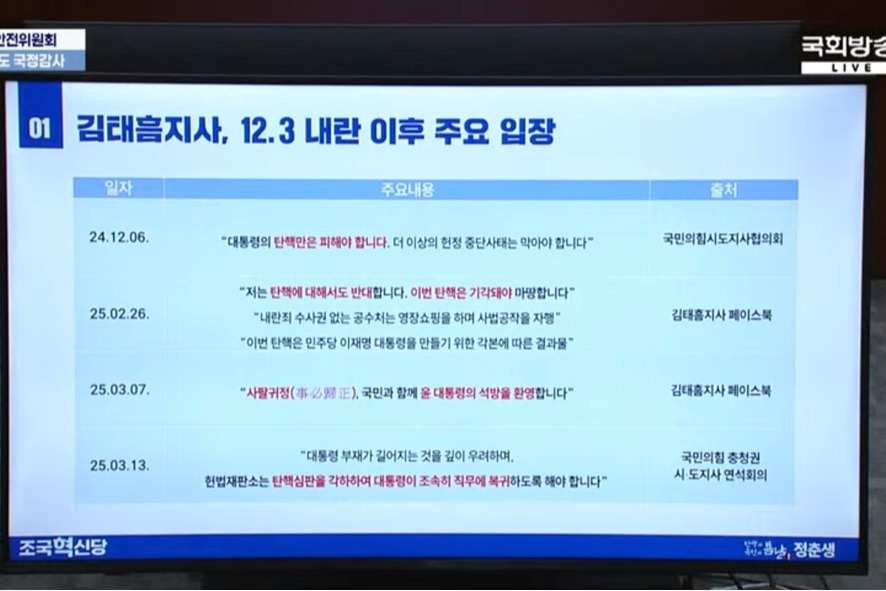 국회방송 갈무리.