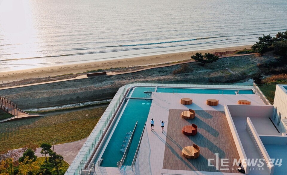 태안해양치유센터 외부 모습. /태안군