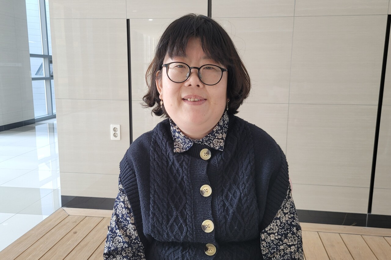 어울림 합창단의 해금 연주자 김슬기. /사진=권예진 기자