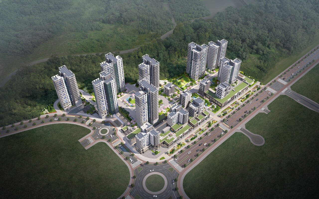 5-1생활권 L9블록 민영주택 ‘엘리프 세종 스마트시티’ 조감도. /사진 제공=세종시