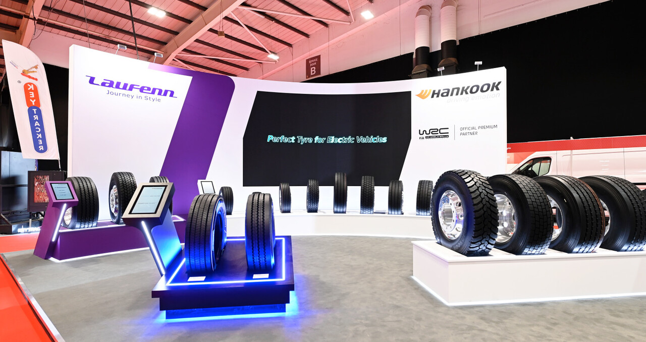 2025 RTX 스코틀랜드 한국타이어 부스.