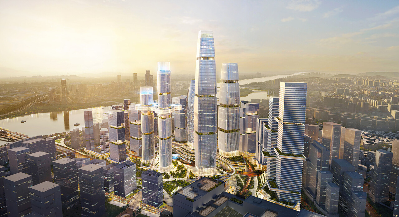  ‘용산국제업무지구 도시개발사업’ 조감도. /자료제공=코레일