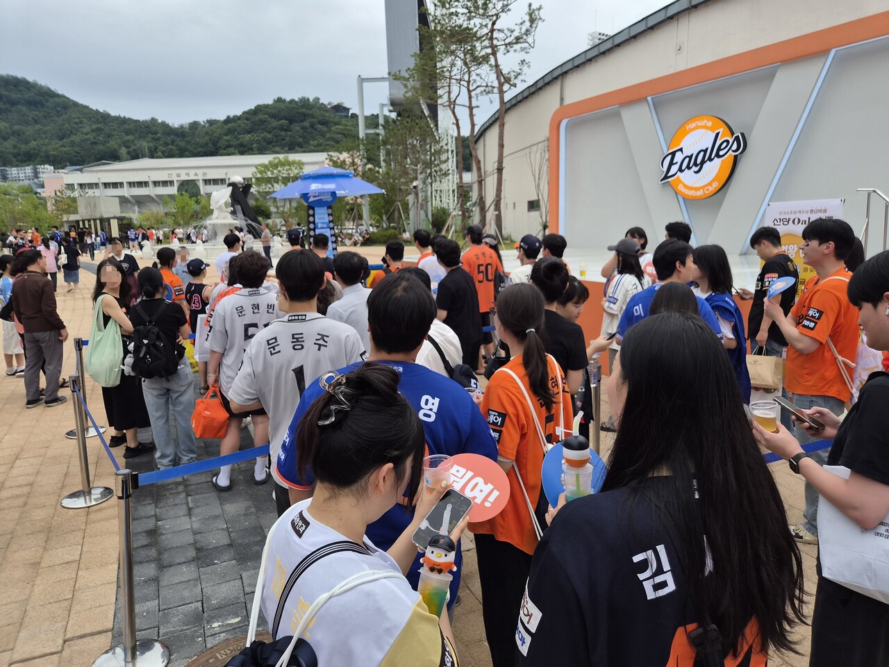 선양 오크소맥 출시 행사 대전 한화생명볼파크서 열려